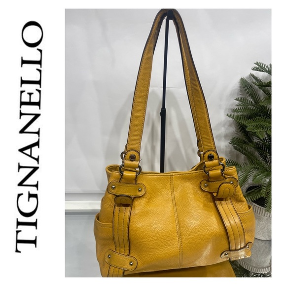 Tignanello Leather Bag - Picture 3 of 12